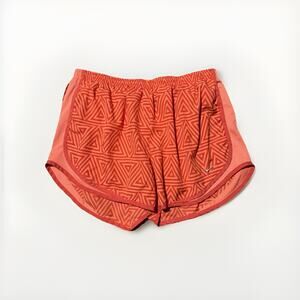 Nike Women's Dri-FIT Tempo Running Shorts Orange Size XL Lined Athletic